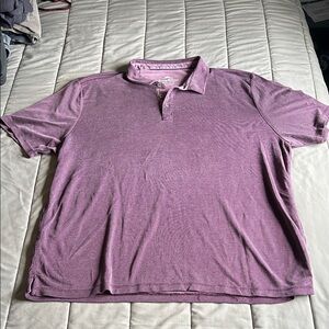 Tommy Bahama Men's Short Sleeve Polo in light purple